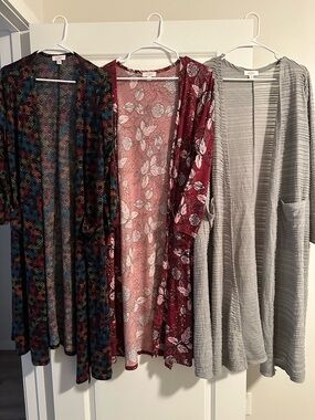 Gorgeous long cardigans size medium never worn